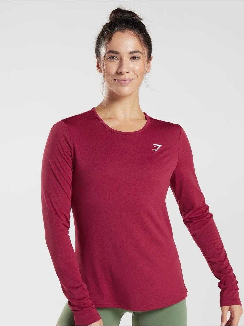GYMSHARK SMALL TRAINING LONG SLEEVE TOP